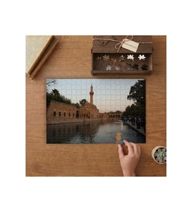 Balıklıgöl Şanlıurfa Tasarımı 240 parça Ahşap Puzzle Ahşap Kutuda MP02770