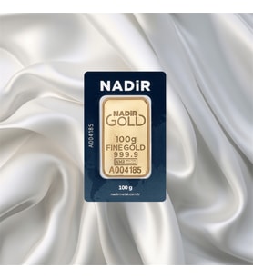 100 Gr 24 Ayar 999.9 Nadir Gram Altın