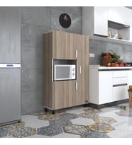 Kenzlife mini fırın dolabı alpkuntsol crd 148*90*30 ayaklı mikroalga midi fırın mutfak (Karışık)