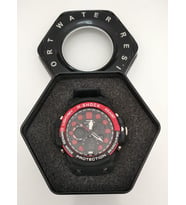 G Sport Polo H-Shock Çift Motor Su Geçirmez Saat (Kırmızı)