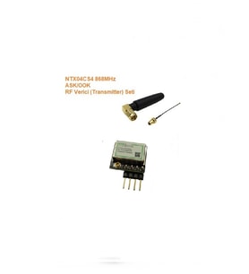 868MHZ Ask/ook Rf Verici Seti (NTX04CS8-SET)