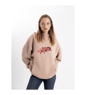 Unisex Cactus jk utopia Kapşonlu Sweatshirt