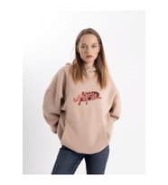 Unisex Cactus jk utopia Kapşonlu Sweatshirt