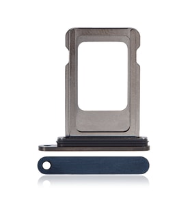 iPhone 15 Pro Max Uyumlu Sim Yuvası Sim Kart Tepsisi Mavi Renk