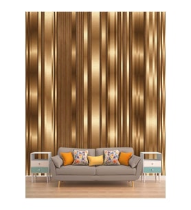 Dreamwall Kumaş Dokulu Ahşap Desenli Isı Ve Ses Yalıtımlı Sağlıklı Tekstil Duvar Kağıdı (Kahverengi)