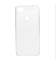Xiaomi Mi 8 Lite Kılıf Zore Şeffaf İnce ve Esnek Süper Silikon (Renksiz)