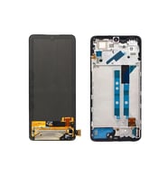 Xiaomi Redmi Note 12 Pro 4G ile Uyumlu Oled Ekran Dokunmatik Çıtalı (Siyah)