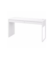 Mıcke Çalışma Masası, Beyaz Renk 142x50 cm Çalışma Ünitesi Ev-Ofis