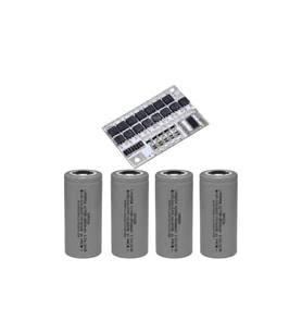 4 Adet Orion LiFePO4 Pil ve 4S 80 Amper (100 Amper Anlık) BMS.
