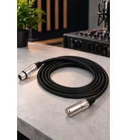 Lastvoice Mc-2125 Stereo Mikrofon Sinyal Kablosu XLR + XLR 25 Metre