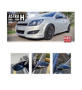 Opel Astra H 2004-2009 Siyah Batman Ayna Kapagı