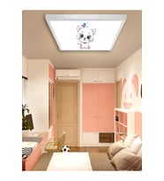 Genç Odası Avize-60cmx60cm-54watt-led-6500 Kelvin (beyaz)-, Trendyol Tekli Avize-minnoş Kedi Avize
