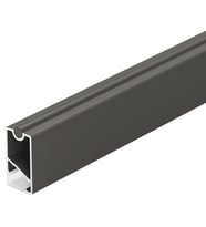 Hafele Profil 5104 Askı Borusu 2500mm, Antrasit Renk