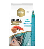 Amity Super Premium Somonlu Düşük Tahıllı Yavru Kedi Maması 2 Kg (Beyaz)