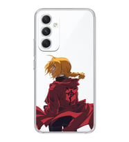 Samsung Galaxy S23 FE Uyumlu Edward Elric Tasarımlı Şeffaf Telefon Kılıfı
