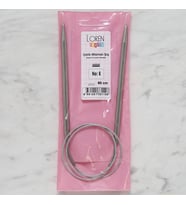 Loren Crafts 6 mm Çelik Misinalı Şiş 60 cm