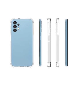 Samsung Galaxy A13 4G Kılıf Şeffaf Nitro Anti Shock Kapak (Renksiz)