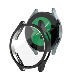Microsonic Samsung Galaxy Watch 5 Pro 45mm Kılıf Ekranı Tam Kaplayan 360 Full Round Soft Silicone Siyah