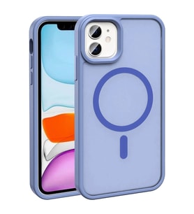 Apple iPhone 11 Kılıf M-safe Şarj Özellikli Mat Arka Yüzey Zore Sio Kapak