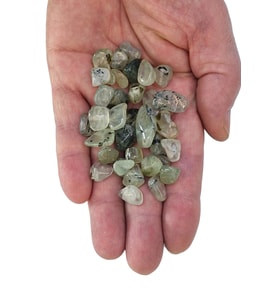 50 Gram Prehnit Tamburlu Küçük Parçalar 209-8