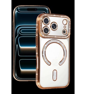 iPhone 17 Pro Max Joke Simli Magneticsafe Kılıf - Turuncu