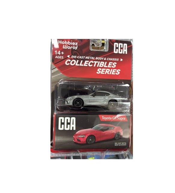 CCA Collectibles Series Toyota GR Supra Gümüş 1/64 Model Araba