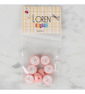 Crafts 8 Li Yavruağzı Bebe Düğme - 377