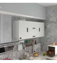 Kenzlife hazır mutfak lucida byz 060*150*32 mutfak banyo dolabı kapaklı raflı (Karışık)