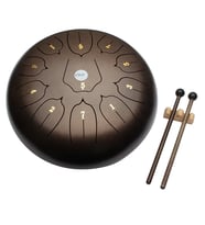 Cox Cstd-brown Steel Tongue Drum (kahverengi)  Doğal Toprak Rengi Zengin Harmonikler