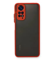 Durukar® Redmi Note 11 Pro Kılıf Montreal Silikon Kapak - Kırmızı