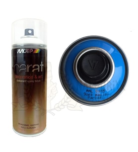 Motip Carat Akrilik Sprey Boya GÖK MAVİ PARLAK 400 ml - RAL5015