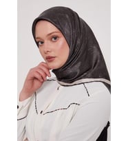 Levidor Kristal Eşarp Bulut Batik Füme