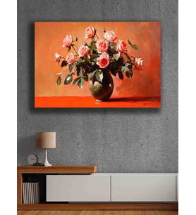 Koç stüdyo Modern tasarım kanvas tablo 50x70 (Çok Renkli)