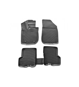 Suzuki Vitara 2016 Sonrası 3d Havuzlu Paspas (Siyah - Beyaz)