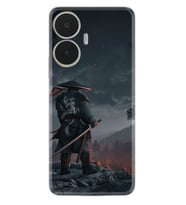 Realme C55 Kılıf Silikon Desen Özel Seri Warrior 1653