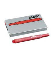 LAMY T10K 5'Lİ DOLMA KALEM KARTUŞU KIRMIZI