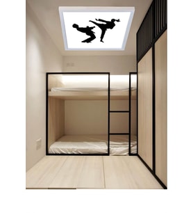 Judo Led Aydınlatma - 60w Tavana Model Hd Avize- 60x60 - Beyaz Işık, Modern Avize