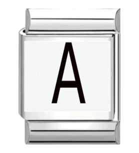 İTALYAN BİLEKLİK HARF CHARM  CHARM HARF 1 YIL RENK GARANTİLİ ÇELİK FMACCESORİES (Çok Renkli)