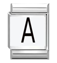 İTALYAN BİLEKLİK HARF CHARM  CHARM HARF 1 YIL RENK GARANTİLİ ÇELİK FMACCESORİES (Çok Renkli)