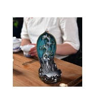 Şelale Tasarımlı Geri Akışlı Tütsülük 22*12*10*cm - Tütsü Hediyeli