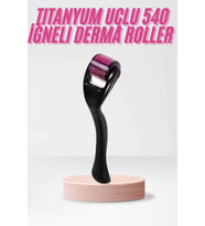 Northcity 540 Iğneli Derma Roller 1Mm Titanyum Uçlu Saç Kaş Serum Kullanımına Uygun