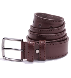 Dagoster DMK26-354 Kahve 4 cm Suni Deri Erkek Kemer