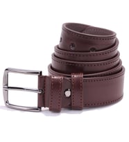 Dagoster DMK26-354 Kahve 4 cm Suni Deri Erkek Kemer