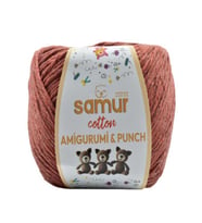 SAMUR Panç & Amigurumi ipliği  50 gr (1.76 oz) Kiremit