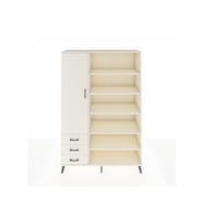 Hyperion Gardrop 9 Raflı 3 Çekmeceli 3 Kapaklı 132x44x195 Aytaşı-Aytaşı