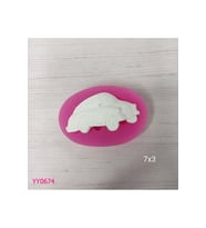 YY0674 Nostaljik Araba Silikon Kalıp