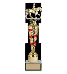 ODAK KUPA - Figürlü Kupalar - At / Binici Figürlü Kupalar FG-028 B - 44 cm