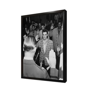 Elvis Presley Çerçeveli Mdf Tablo