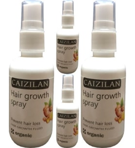 Caizilan Hair Growth Spray 4 Adet Zencefil Özlü Saça Boyut Spreyi 50 ml