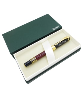 Signator® ST148 Sedefli Bordo Gold Metal Roller Kalem  İsme Özel Kalem (Karışık)
